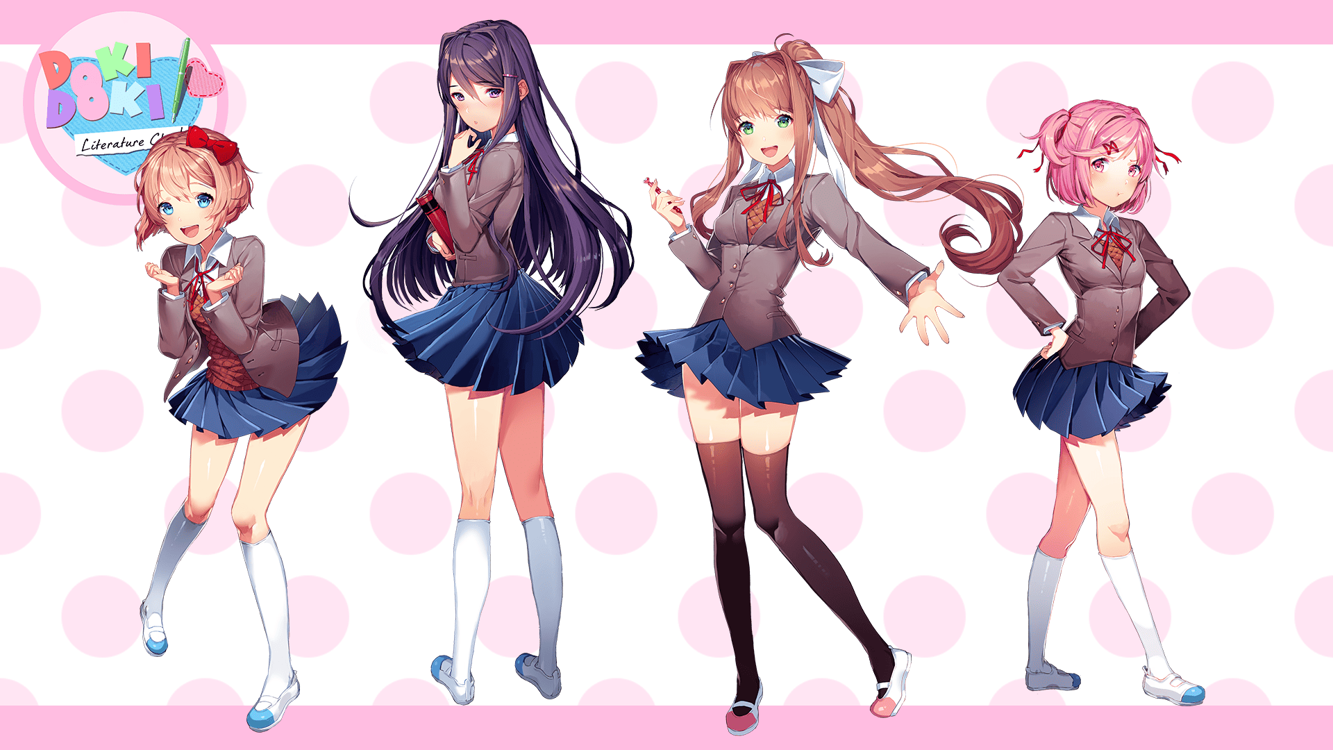 Картинка к тесту - Кто ты из Doki Doki Literature Club?